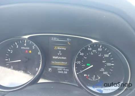 2016 Nissan Rogue Sv from USA, damaged, VIN KNMAT2MV8GP675917